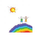 Escritura del arco iris